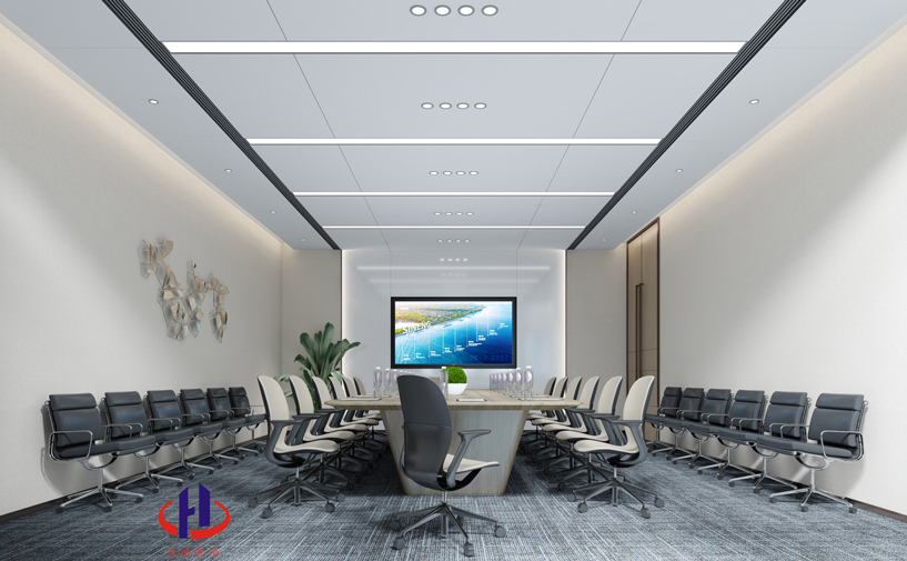 深圳上能電氣股份公司2400平辦公室裝修