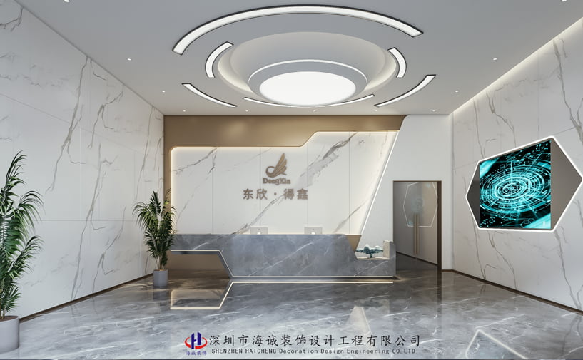 寧波東欣電子13000平廠(chǎng)房裝修